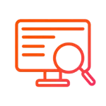 Gradient Monitor Search Icon - Neo360 - Neo360